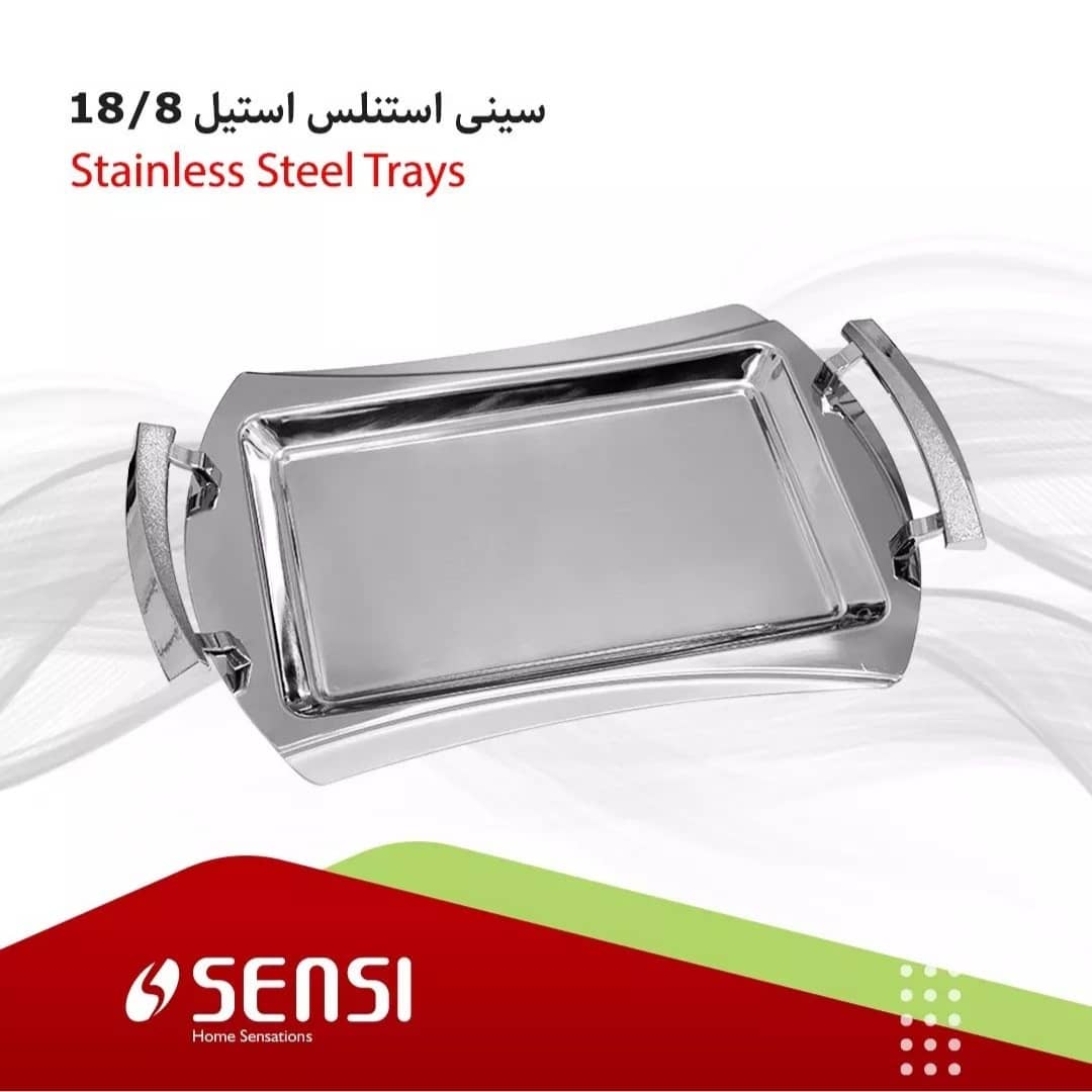 عکس سینی استیل سنسی